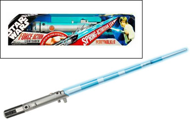 star wars Luke Skywalker Force Action Lightsaber