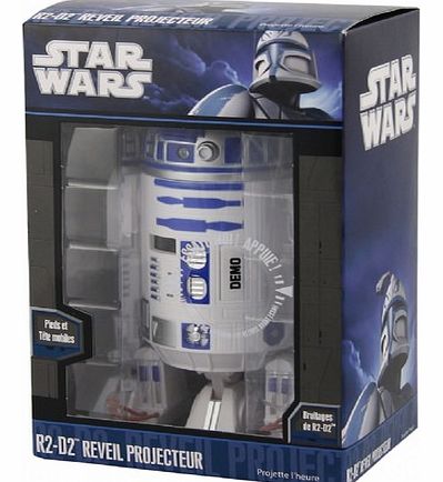 Wars R2D2 Projection Alarm Clock