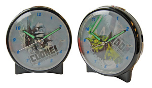 The Clone Wars Lenticular Alarm Clock