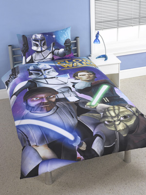 Wars The Clone Wars Single Duvet Cover Set