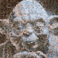 Yoda Photomosaic Poster