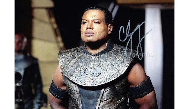 Stargate Autographs CHRIS JUDGE as Tealc - Stargate SG-1 GENUINE AUTOGRAPH