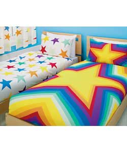 Stars Single Duvet Cover Set