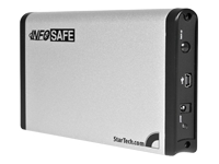 STARTECH .com InfoSafe Mobile 2.5 USB 2.0 One Button IDE Hard Drive Enclosure