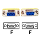 StarTech.com Slimline Gender Changer DB9M/F