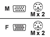 startech.com Universal KVM Switch Cable keyboard / video / m