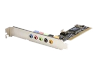 STARTECH .com 5 Channel Low Profile PCI Sound