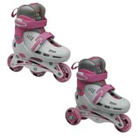 Cyclone Inline / TriSkate Pink Junior 8 to Junior 11 Adj