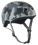 Skate Helmet - Grey Matt Camo - Size Large (57 - 58cm)