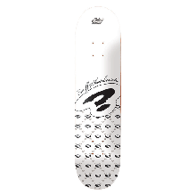 STATESIDE SKATES ENUFF KLASSIK DECK WHITE/SILVER