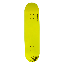 STATESIDE SKATES ENUFF LOGO DECK YELLOW