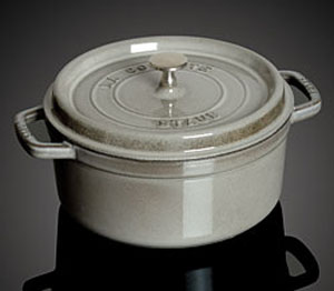 Round Cocotte 16cm Grey