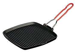 Square Grill 24cm x 24cm Flip Handle