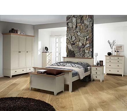 Devon Bedroom Set with Triple Wardrobe