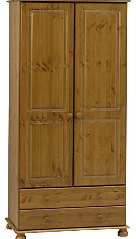 Steens Furniture Richmond 2-Door 2-Drawer Wardrobe, Pine