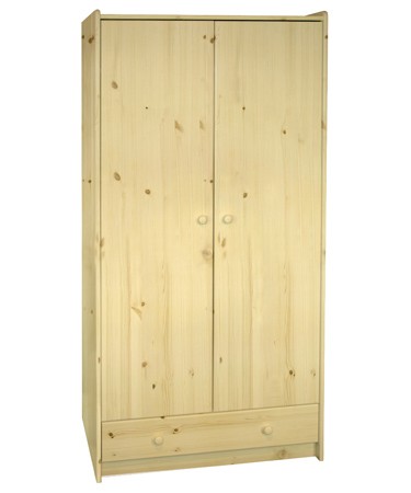 Steens Natural Pine Wardrobe