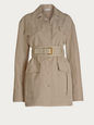 STELLA MCCARTNEY COATS KHAKI 42 IT SM-T-197687