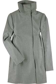 Stella McCartney Funnel neck coat