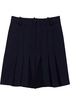 Stella McCartney Pleated short culottes