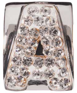 Sterling Silver Charm - Letter A