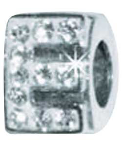 Sterling Silver Charm - Letter E