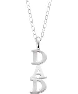 Sterling Silver Dad Pendant