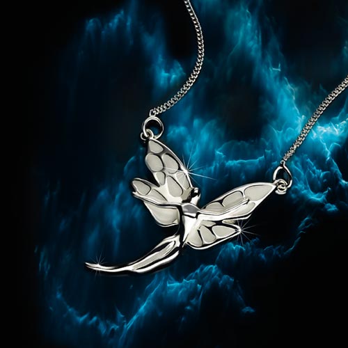 Sterling Silver Fairy Necklace