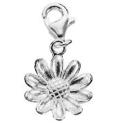 Sterling Silver Flower Charm