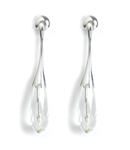 STERLING SILVER LONG DROP EARRINGS