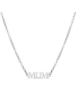 Sterling Silver Mum Anklet