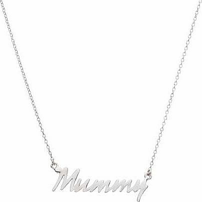 Sterling Silver Mummy Necklet