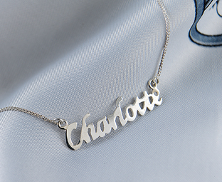 Sterling Silver Name Necklace