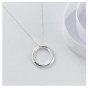 STERLING SILVER O PENDANT