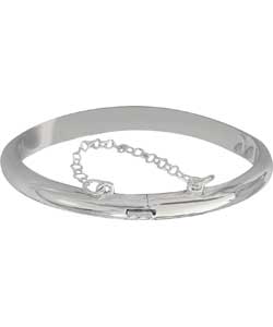 Sterling Silver Plain Childrens Bangle