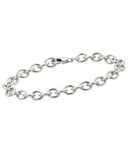 sterling Silver Round Belcher Bracelet