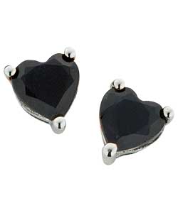 sterling Silver Sapphire September Birthstone Stud Earrings