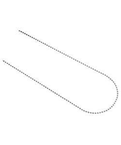 sterling Silver Small Ball Chain - 20in