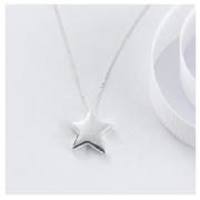 STERLING SILVER STAR PENDANT