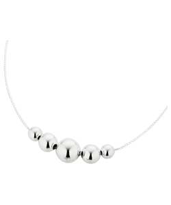 sterling Silver Thread Ball Pendant