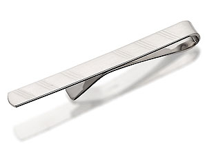 Silver Tie Slide - 014854