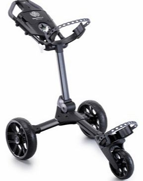 R1 Push 3-Wheel Golf Trolley Anodic