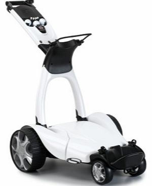 Stewart X9 Follow Electric Golf Trolley Pearl