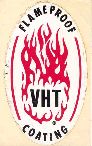 Stickers and Patches VHT Coating Sticker (7cm x 13cm)