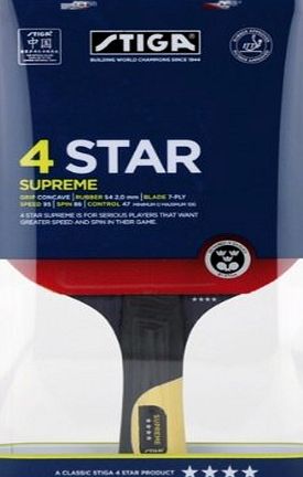 Stiga Supreme 4* Table Tennis Bat