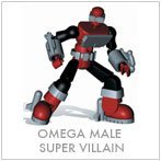 OMEGA MALE SUPERVILLAIN - REGULAR PACK