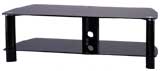 STUK 2009 CHBB Piano Black Glass TV Stand