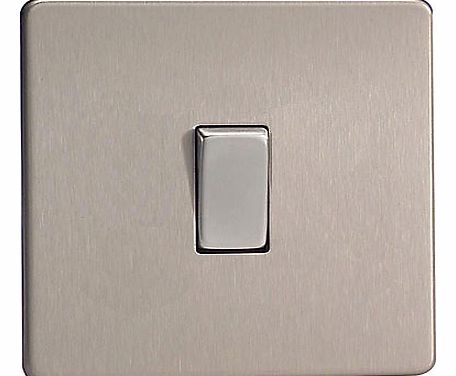 Stirling Light Switch, 1 Gang 2 Way Rocker,