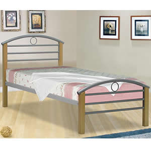 Stock Limelight Pegasus 3FT Single Metal Bedstead