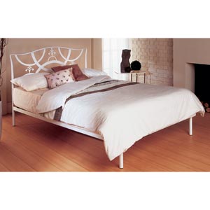 Stock Limelight Vega 5FT Kingsize Metal Bedstead