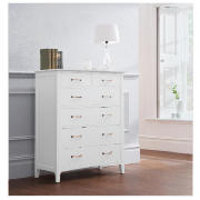 6 Drawer Chest, White